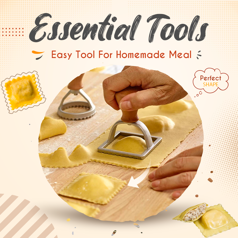 Easy-Press Pastry Stamp & Cutter Set