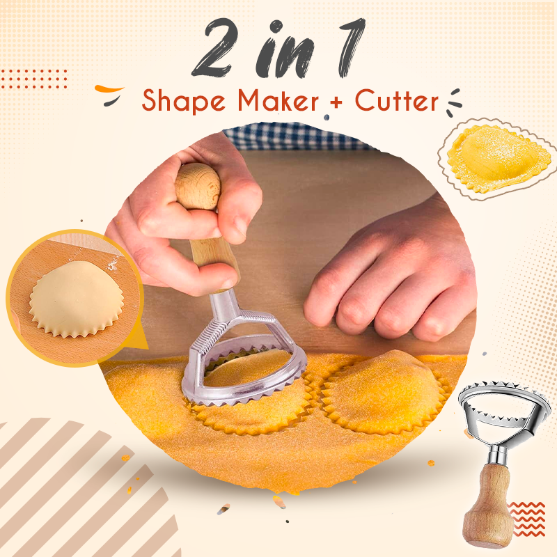 Easy-Press Pastry Stamp & Cutter Set
