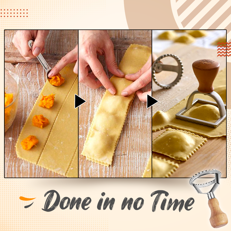 Easy-Press Pastry Stamp & Cutter Set