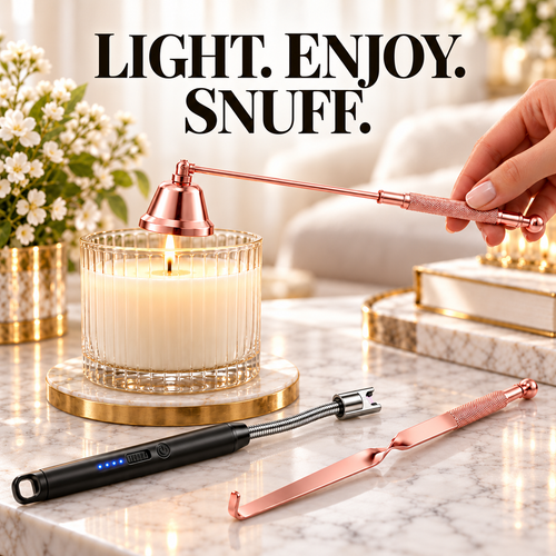🔥2-in-1 Candle Snuffer & Wick Dipper