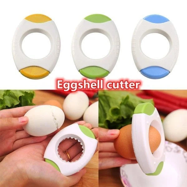 ✨ Easy-Crack Eggshell Opener & Precision Egg Topper Tool ✨