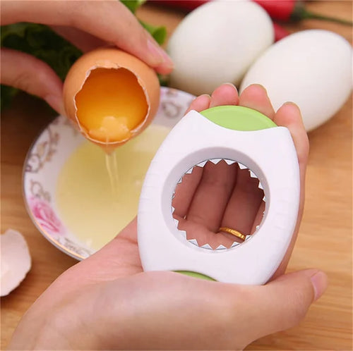 ✨ Easy-Crack Eggshell Opener & Precision Egg Topper Tool ✨