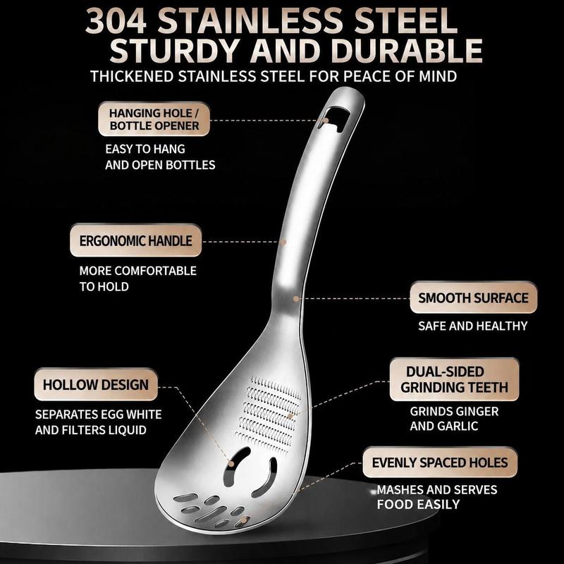 6-in-1 Stainless Steel Multifunctional Kitchen Spoon