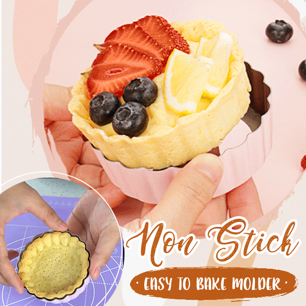Removable-Bottom Pastry Tamper & Mold Set