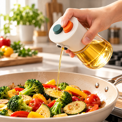 🍳2-in-1 Oil Sprayer & Pourer