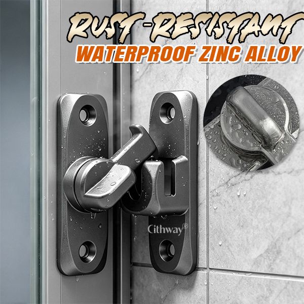 Multi-Angle Sliding Door Lock