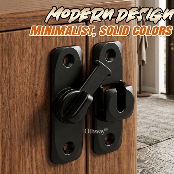 Multi-Angle Sliding Door Lock