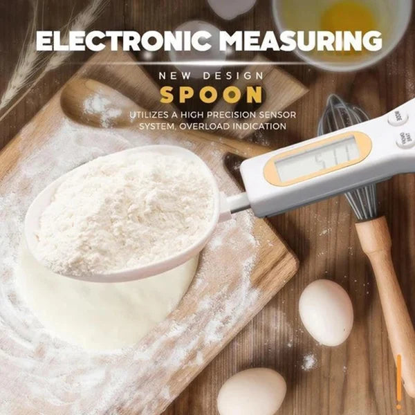 High-Precision Digital Kitchen Spoon Scale for Cooking, Baking & Portion Measuring