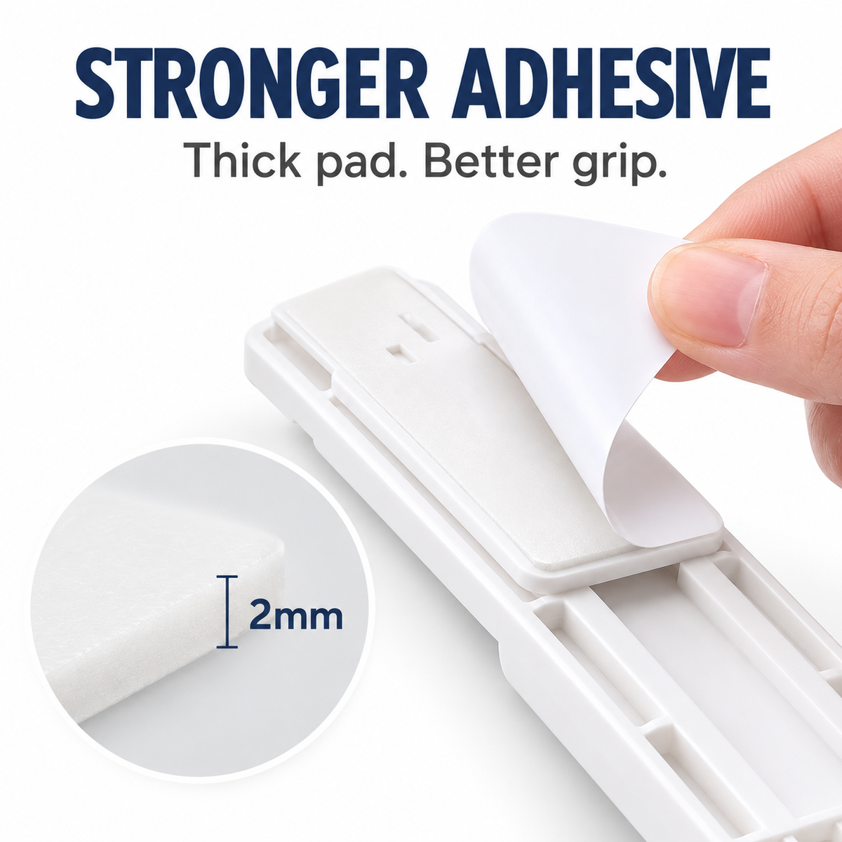 Heavy-Duty Adhesive Mounting Bracket