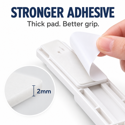 Heavy-Duty Adhesive Mounting Bracket