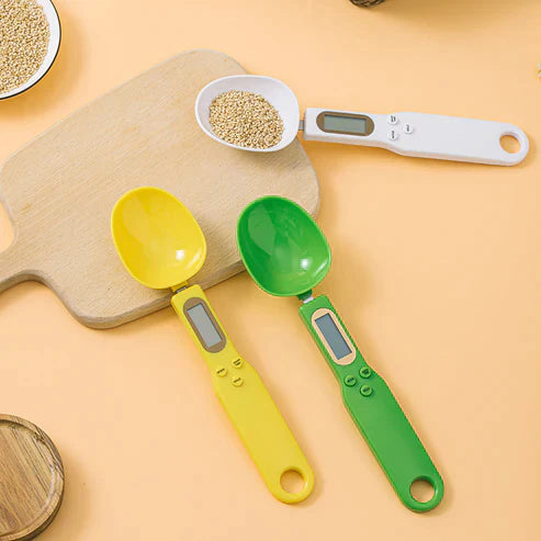 High-Precision Digital Kitchen Spoon Scale for Cooking, Baking & Portion Measuring