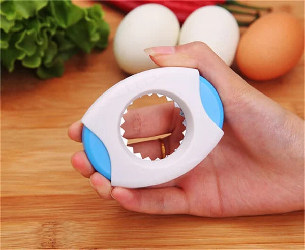 ✨ Easy-Crack Eggshell Opener & Precision Egg Topper Tool ✨
