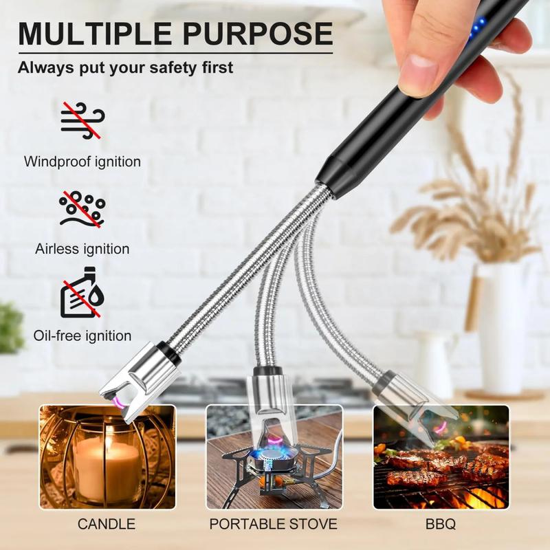 🔥USB-C Rechargeable Flexible Arc Lighter