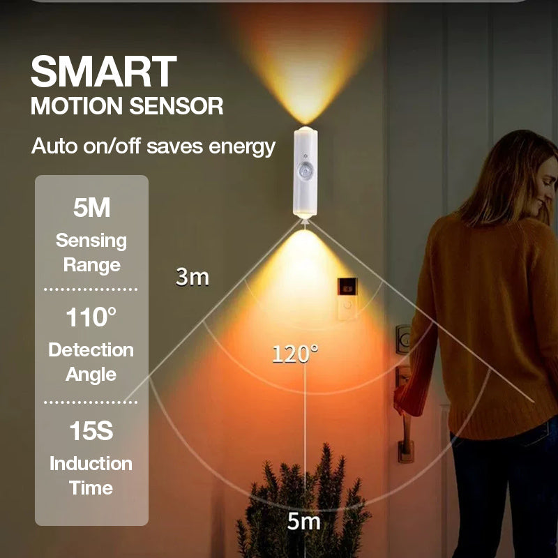 Walk In & Light Up — Magnetic Motion Night Lamp 💡✨
