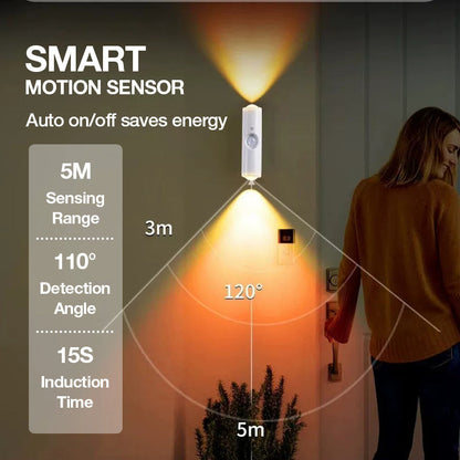 Walk In & Light Up — Magnetic Motion Night Lamp 💡✨